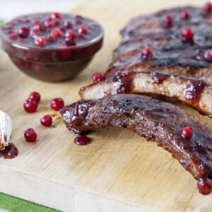 Felixjams - babybackribs with lingonberry