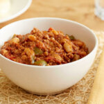Quick turkey chili with lingonberry